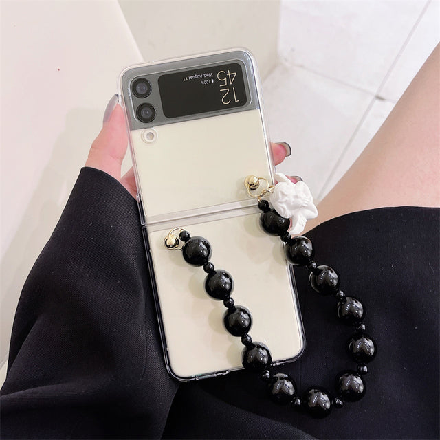 3D Angel Chain Bracelet Case For Samsung Galaxy Z Flip 4
